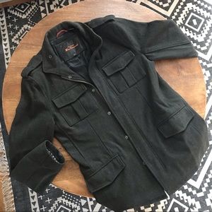 Ben Sherman Military Wool Blend Jacket